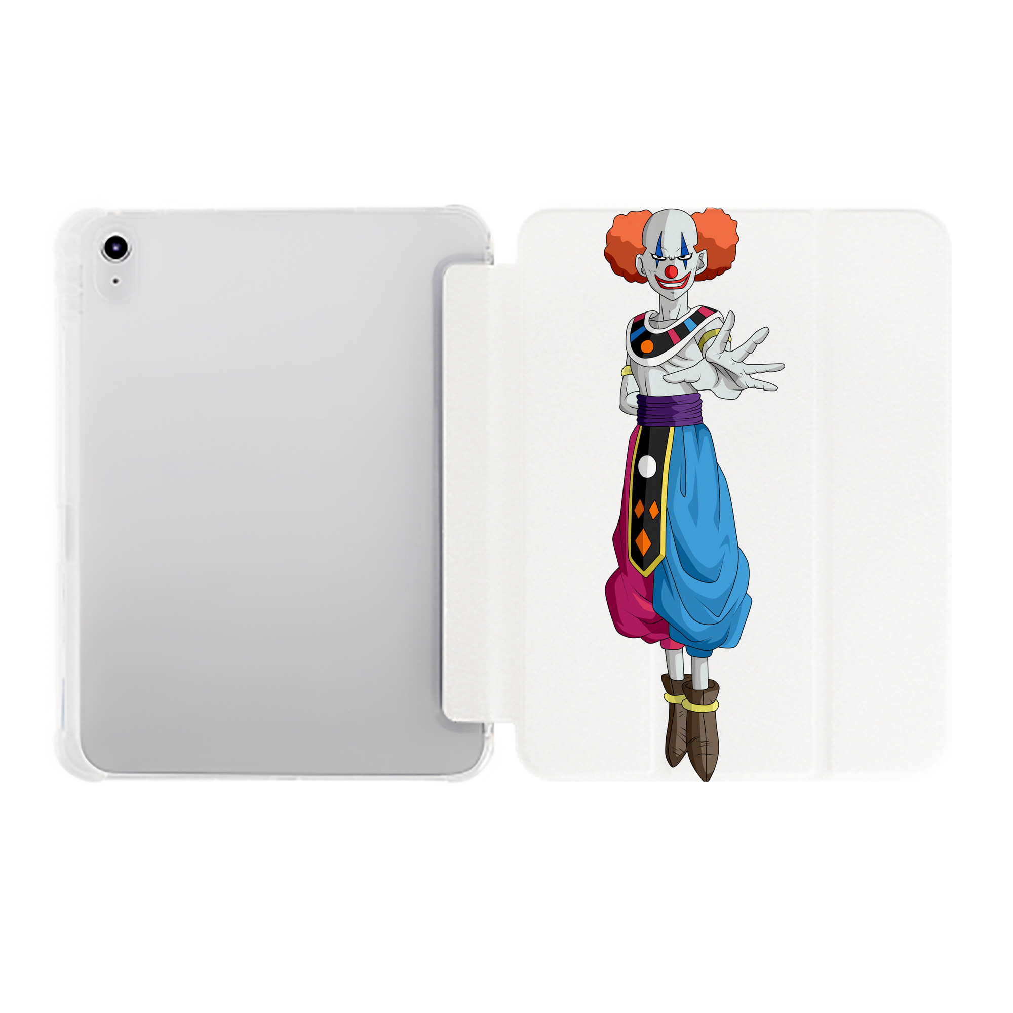 （画像用） ドラゴンボール DRAGON BALL IPad ケース ペン収納付き 三つ折りスタンド PUレザー×シリコン 対応機種9.5/10.5/10.9インチ
